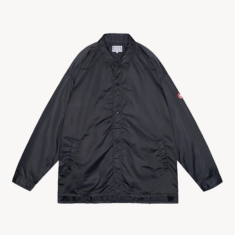 CAV EMPT Welt Pockets PE Big Shirt – Charcoal (1) CAV EMPT Welt Pockets PE Big Shirt – Charcoal