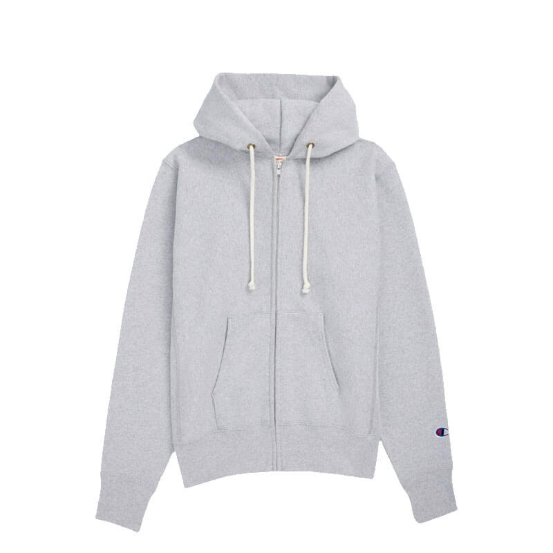 CHAMPION-MADE-IN-USA-Zipped-Hoodie-Silver-Grey