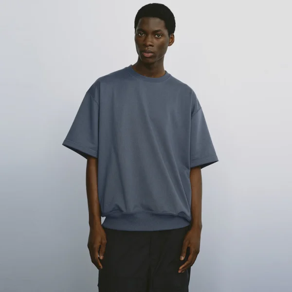 DAIWA PIER39 Tech Sweat SS Crew – Smokey Blue
