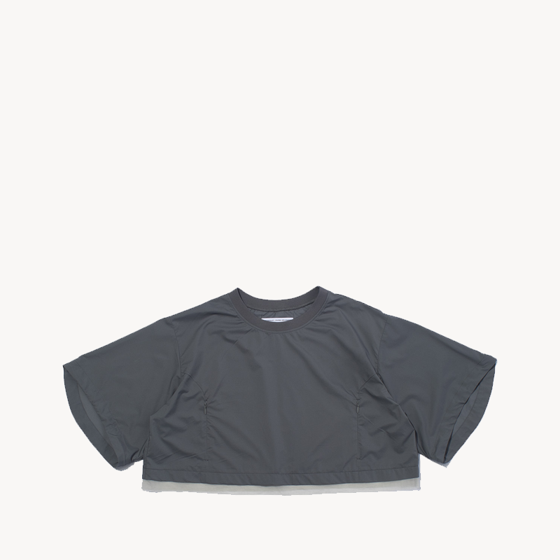 F Ce Pertex Crop Top – Gray (1) F Ce Pertex Crop Top – Gray