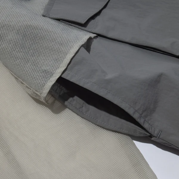 F/Ce. Mesh Layered Jacket - Gray