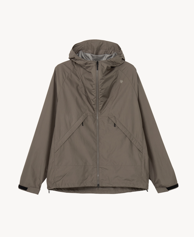 GOLDWIN Rip-stop Hooded Jacket Sand Land GOLDWIN Rip-stop Hooded Jacket Sand Land