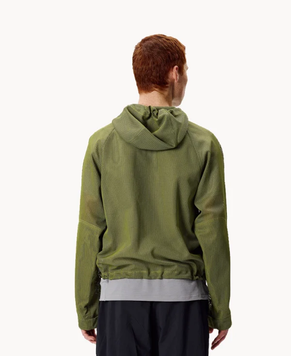 GOLDWIN Tonalith Mesh Hooded Jacket Black