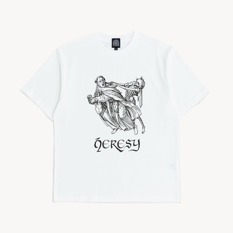 HERESY Heretic Tee – Ecru (1) HERESY Heretic Tee – Ecru