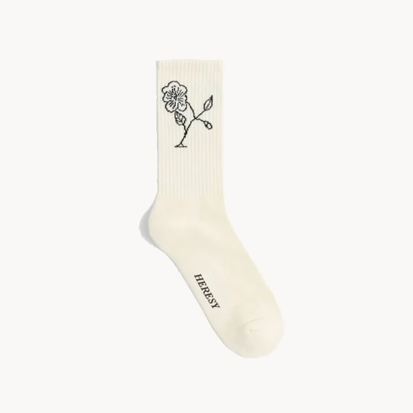 HERESY Malva Socks – Ecru