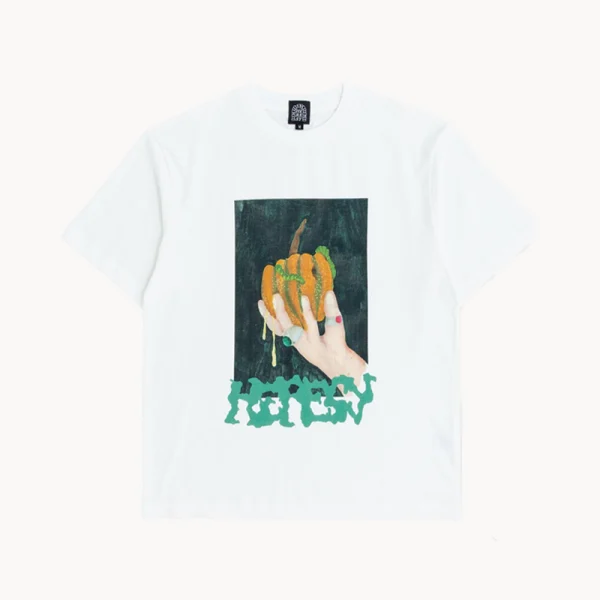 HERESY Squash Tee Ecru