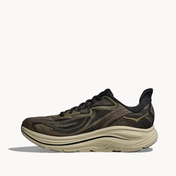 HOKA Clifton 10 - Dark Roast Black