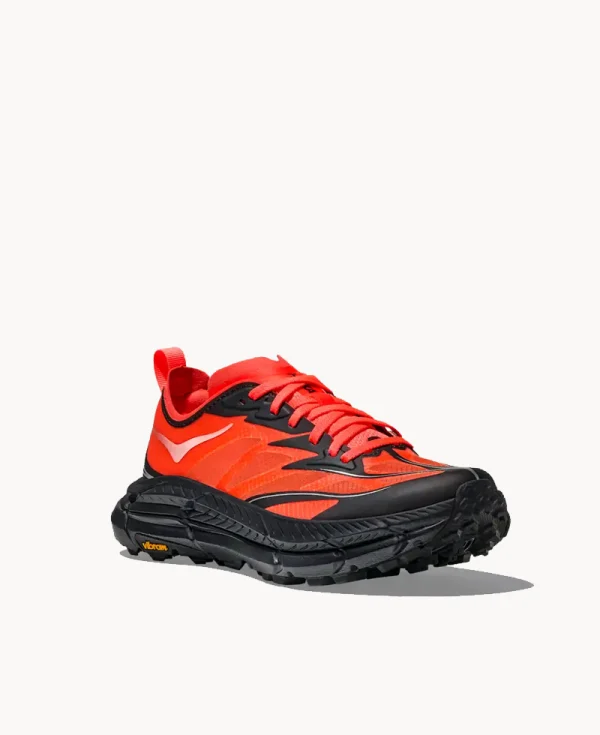 HOKA Mafate Speed 4 Lite – Neon Flame Black