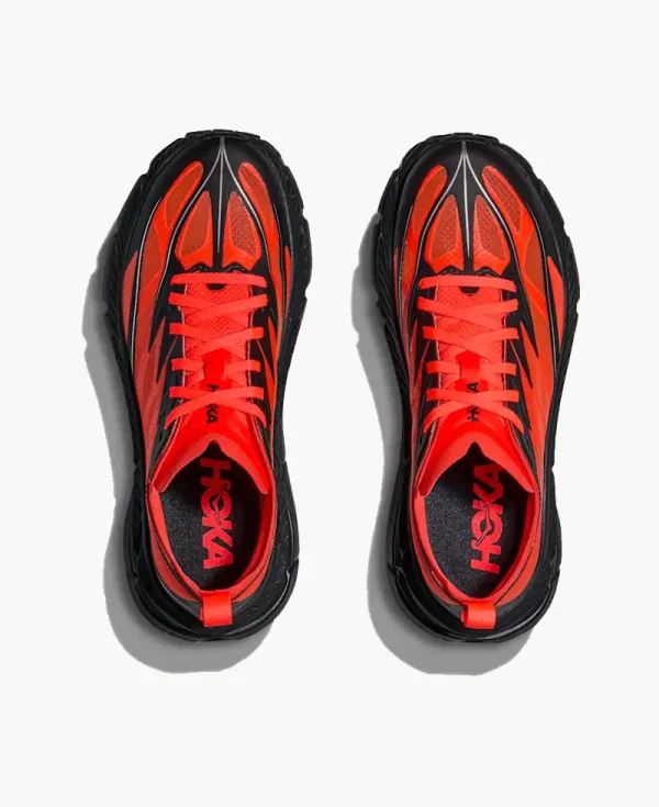 HOKA Mafate Speed 4 Lite – Neon Flame Black