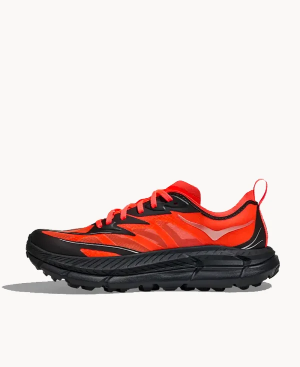 HOKA Mafate Speed 4 Lite – Neon Flame Black