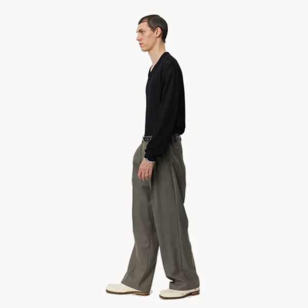 MFPEN Classic Trousers - Light Taupe Wool