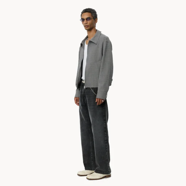 MFPEN Mail Jacket - Taupe Check