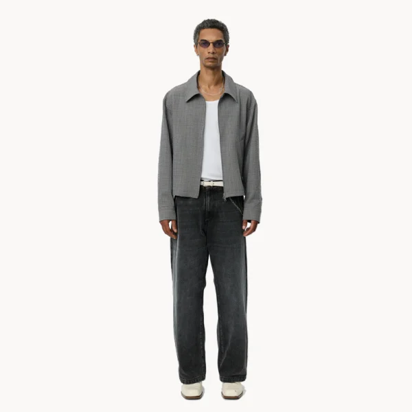 MFPEN Mail Jacket - Taupe Check