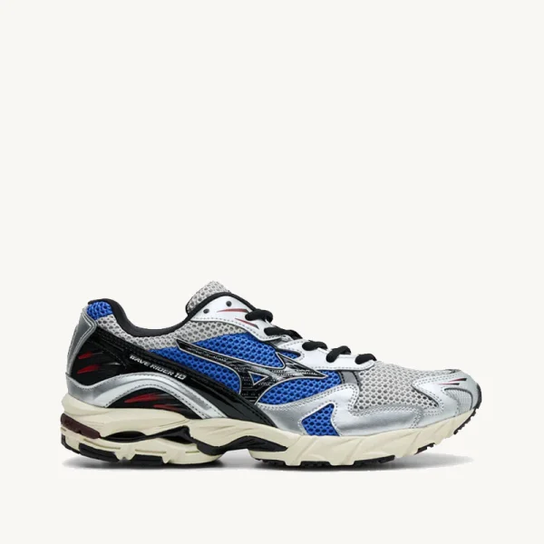 MIZUNO-WAVE RIDER 10 Harbor Mist Black Dazzling Blue