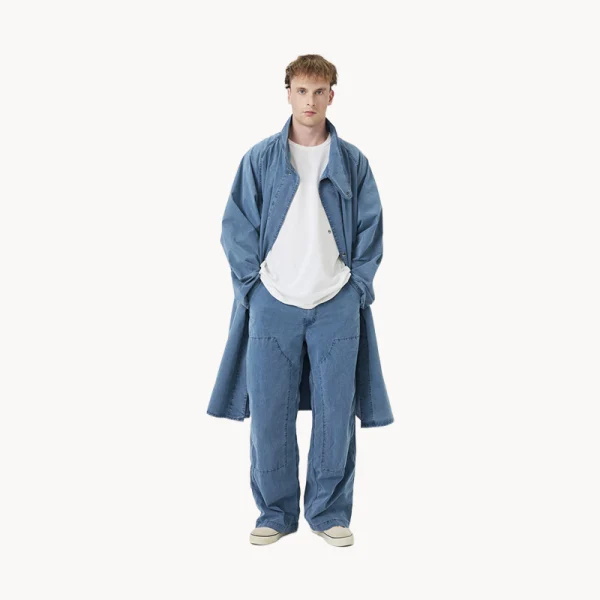 NANAMICA Indigo Weather Deck Pants – Gray