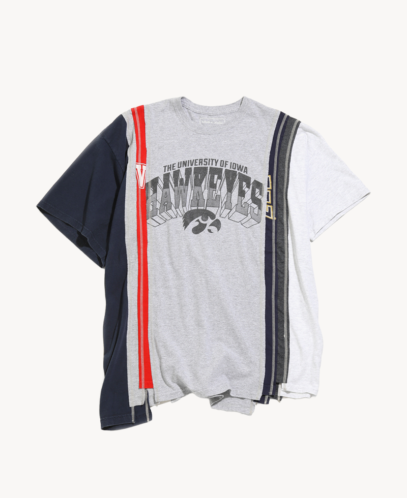 NEEDLES 7 Cut Wide Tee - College Assorted NEEDLES 7 Cut Wide Tee - College Assorted