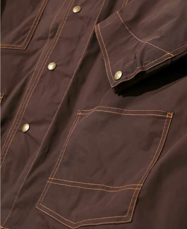 NEEDLES Coverall - Memory Poly Taffeta Brown
