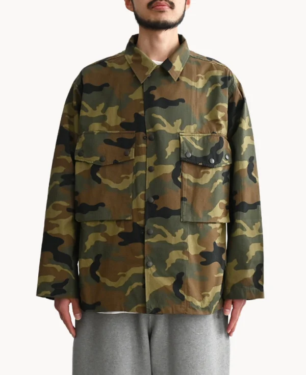 NEEDLES Field Jacket - Cotton Ripstop Woodland