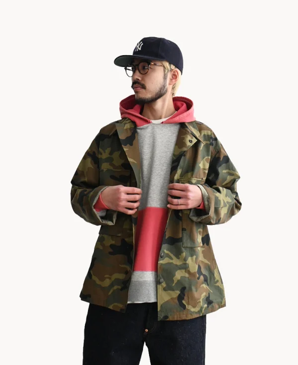 NEEDLES Field Jacket - Cotton Ripstop Woodland