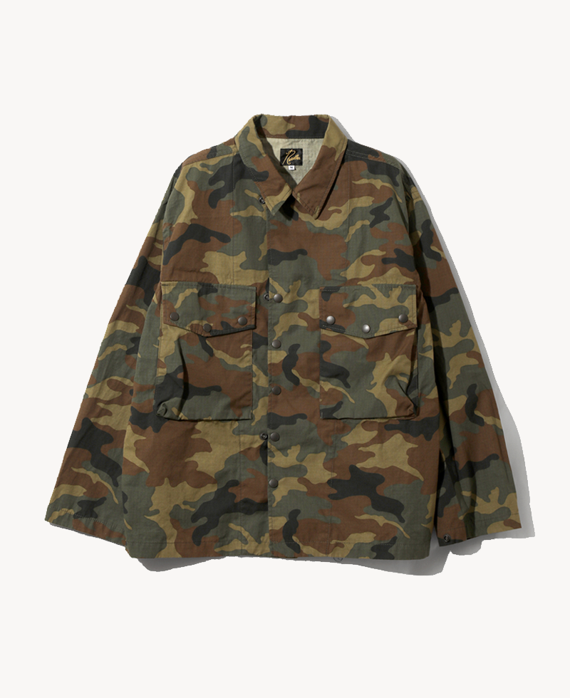 NEEDLES Field Jacket - Cotton Ripstop Woodland NEEDLES Field Jacket - Cotton Ripstop Woodland