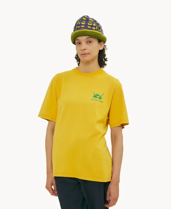 NICHOLAS DALEY Roots Rock Regaae Tee - Gold