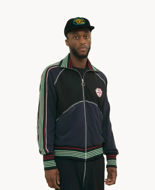 NICHOLAS DALEY Track Top - Black