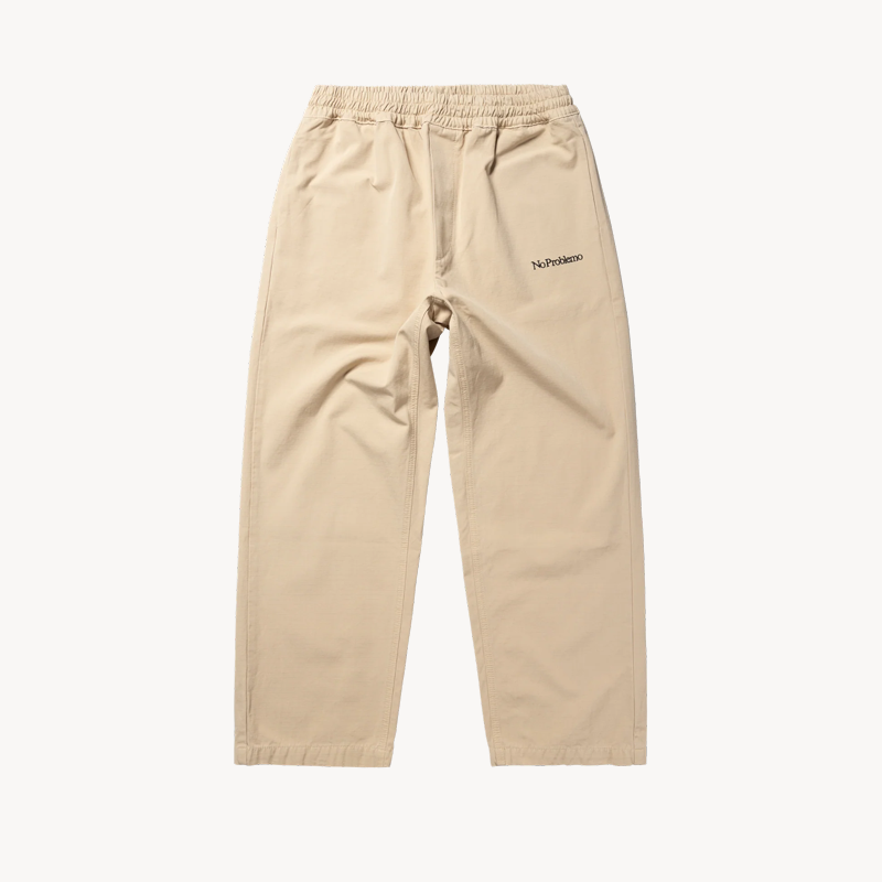 NO PROBLEMO Mini Problemo Ripstop Work Pant – Sand (2) NO PROBLEMO Mini Problemo Ripstop Work Pant – Sand