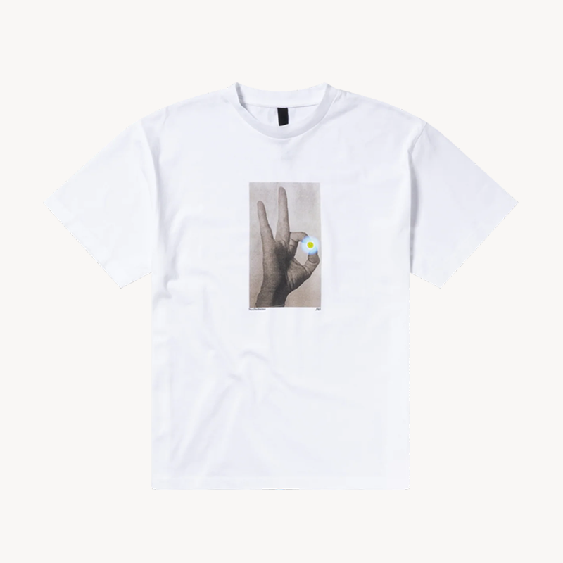 NO PROBLEMO Pill SS Tee – White (1) NO PROBLEMO Pill SS Tee – White