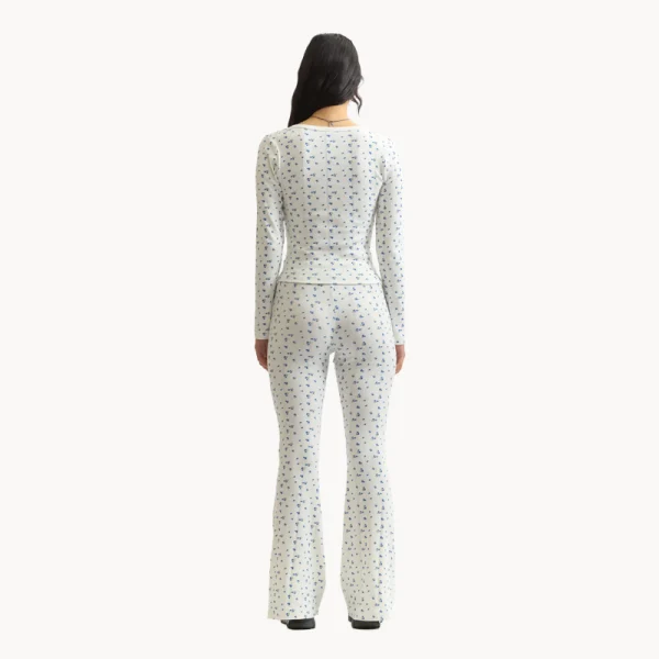 PAM Chimera Pointelle Pants - Off White