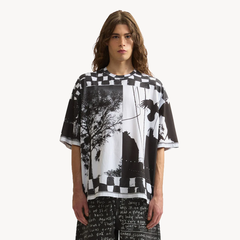 PAM Joshua Gordon Specialty Tee - Black White (1) PAM Joshua Gordon Specialty Tee - Black White