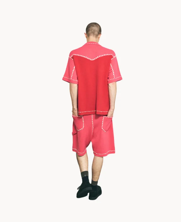 PHINGERIN Summer PG1 Western Shirt – Red Pink
