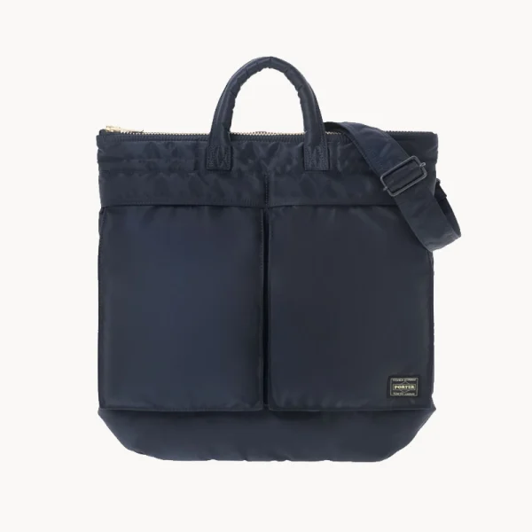 PORTER -YOSHIDA & Co Tanker Helmet Bag - Iron Blue