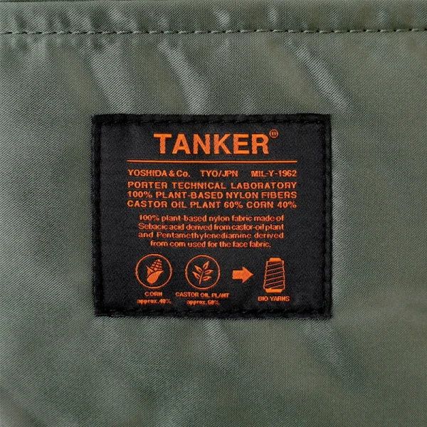 PORTER -YOSHIDA & Co Tanker Fanny Bag - Sage Green