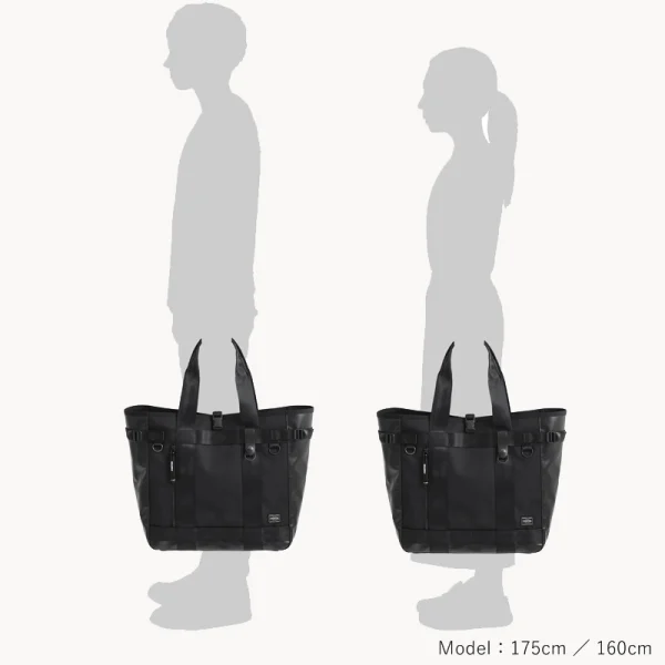 Porter-YOSHIDA & Co Heat Tote Bag - Black