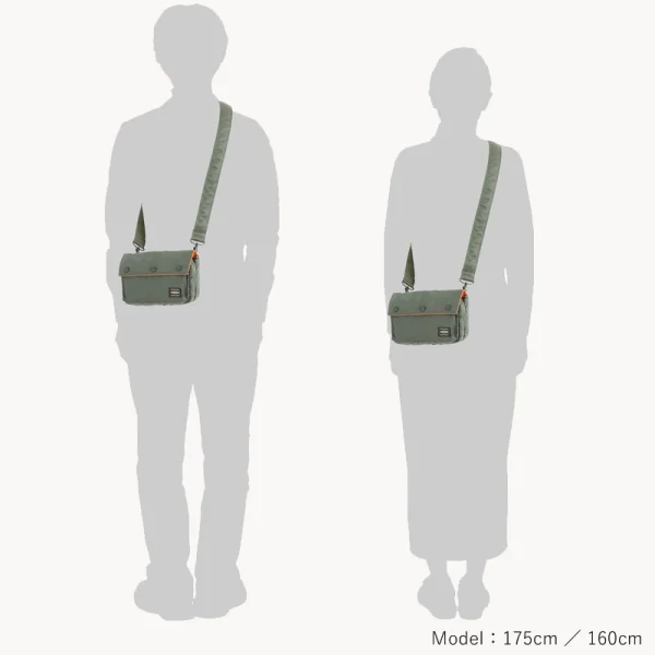 Porter-YOSHIDA & Co Tanker Envelope Bag - Sage Green