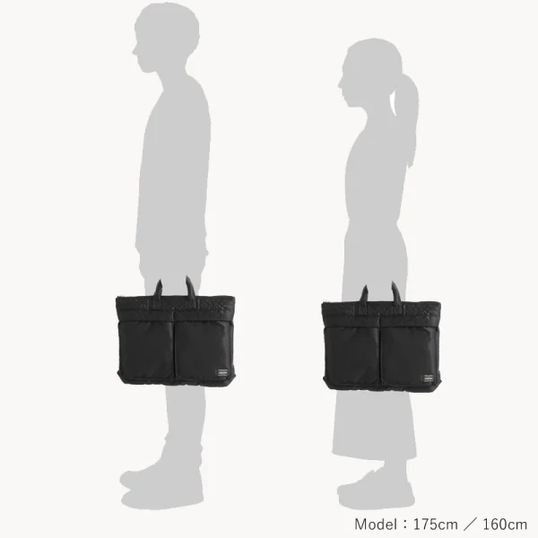 Porter-YOSHIDA & Co Tanker Short Helmet Bag - Black