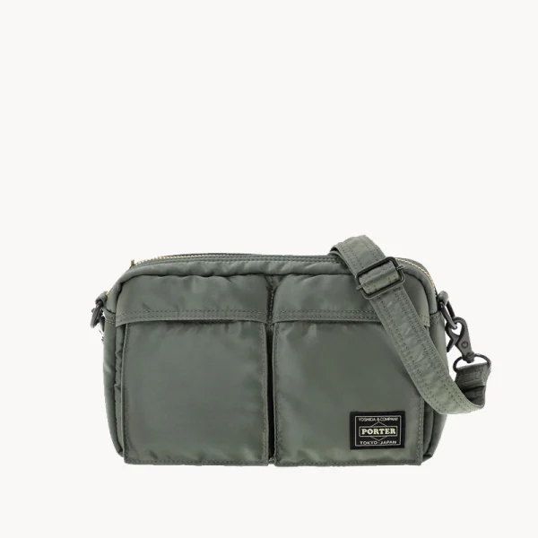 Porter-YOSHIDA & Co Tanker Sling Bag - Sage Green