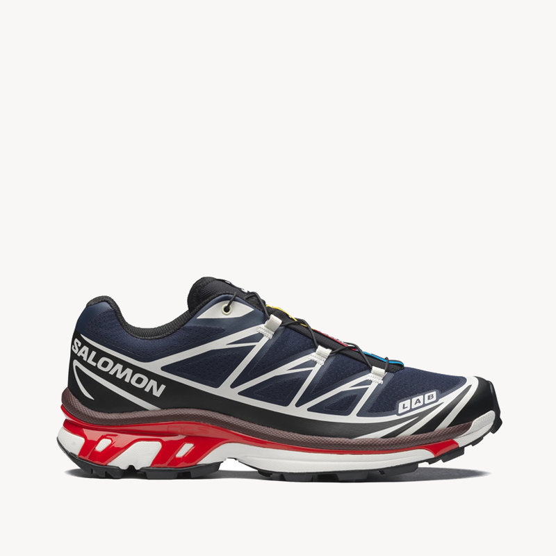 SALOMON XT-6 - Maritime Blue Black Fiery Red (1) SALOMON XT-6 - Maritime Blue Black Fiery Red