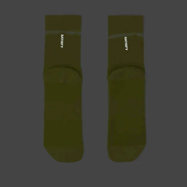 SATISFY Merino Nylon Tube Socks – Tie-Dye Grenoble Green