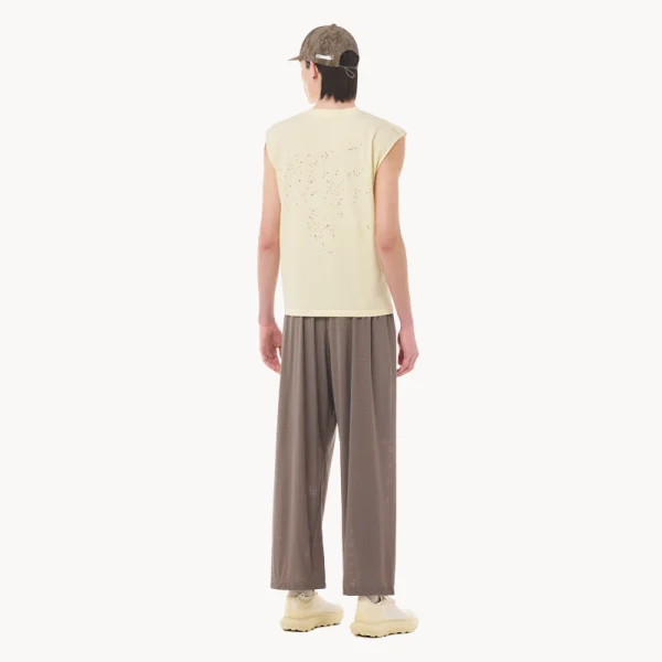SATISFY MothTech™ Muscle Tee – Aged Tranparent Yellow