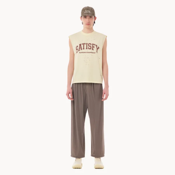 SATISFY MothTech™ Muscle Tee – Aged Tranparent Yellow
