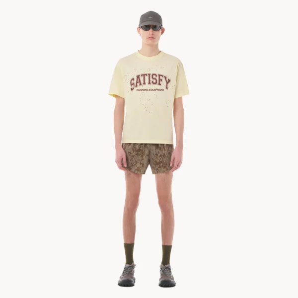 SATISFY MothTech™ T-Shirt – Aged Transparent Yellow
