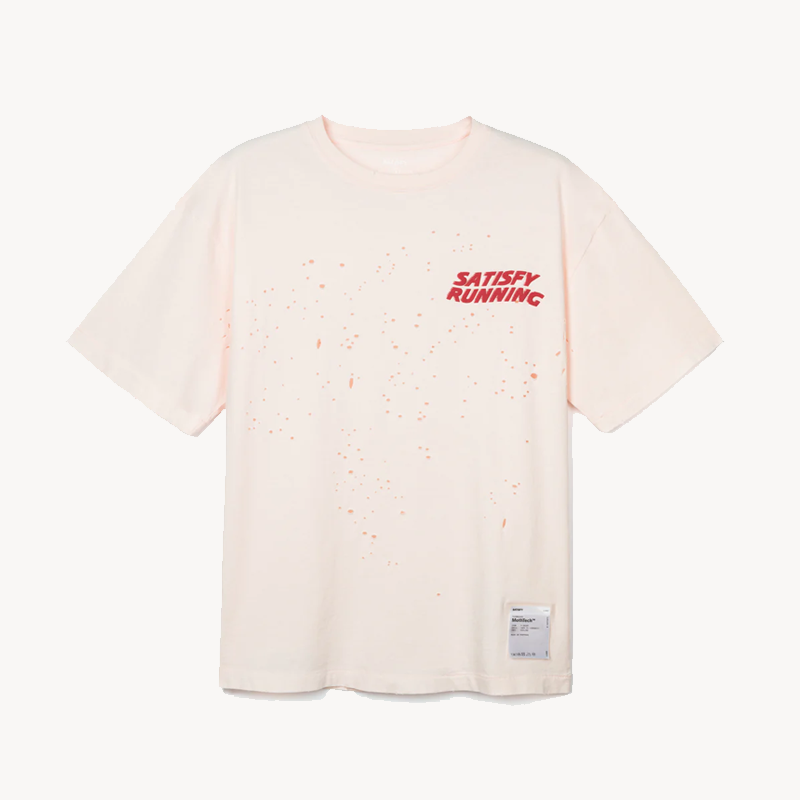 SATISFY MothTech™ T-Shirt – Sun Bleached Rosewater (1) SATISFY MothTech™ T-Shirt – Sun Bleached Rosewater