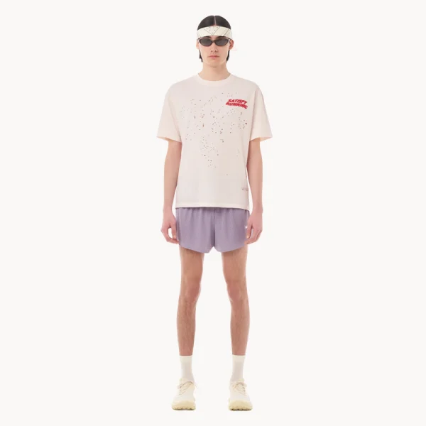 SATISFY MothTech™ T-Shirt – Sun Bleached Rosewater