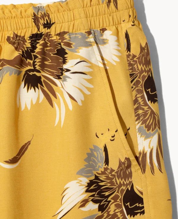 SOUTH2 WEST8 Eagle String Short – Yellow