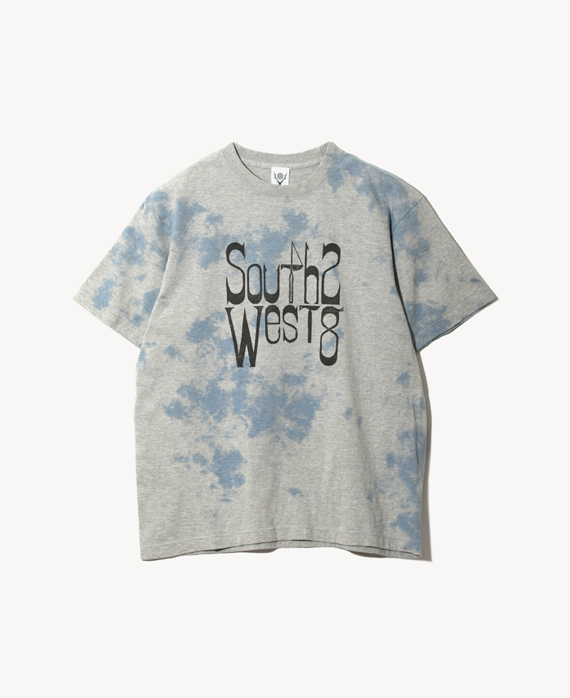 SOUTH2 WEST8 F. KITAMURA Tee – Eel Blue SOUTH2 WEST8 F. KITAMURA Tee – Eel Blue