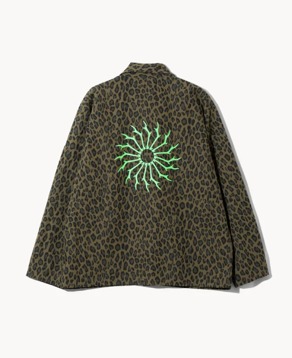 SOUTH2 WEST8 Leopard Ranger Shirt – Olive