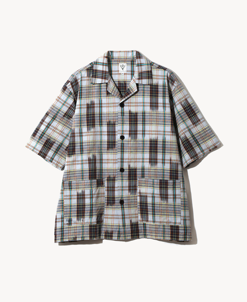 SOUTH2 WEST8 Madras Plaid Cabana Shirt – Blue SOUTH2 WEST8 Madras Plaid Cabana Shirt – Blue