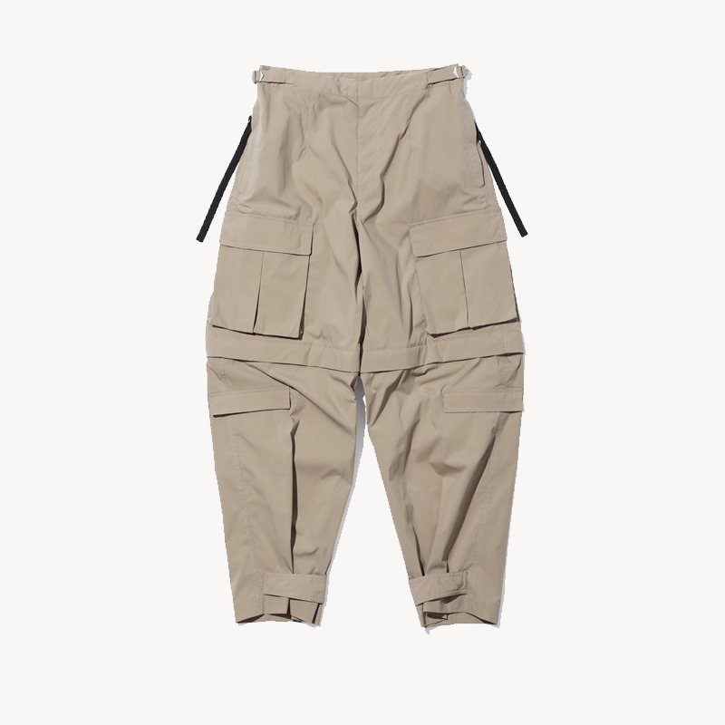 TOGA-Weather Cloth Pants - Beige (1) TOGA Weather Cloth Pants - Beige