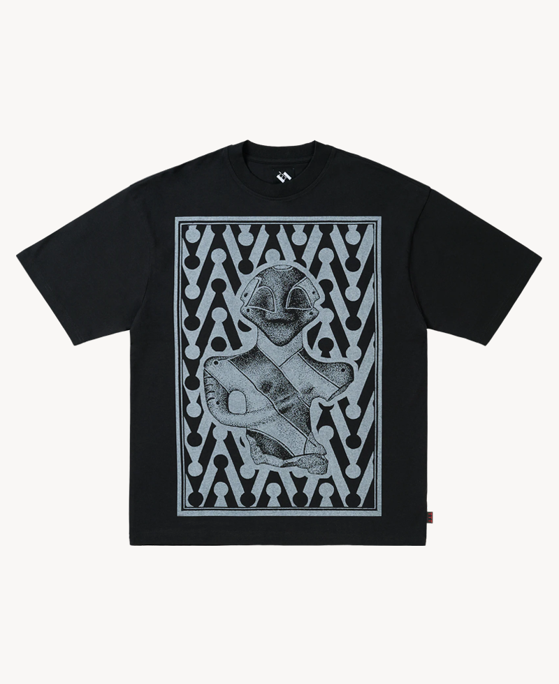 TTT COMBO CHEVRON T-SHIRT Black TTT COMBO CHEVRON T-SHIRT Black